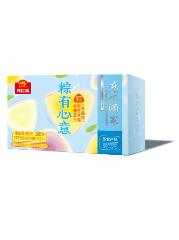 粽有心意柠檬芝士粒粒冰棕
